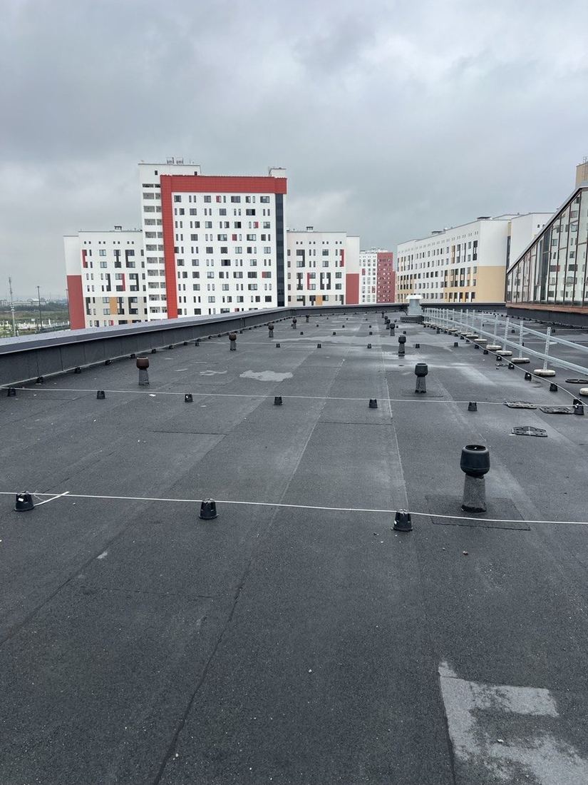 Молниеприёмная сетка на кровле